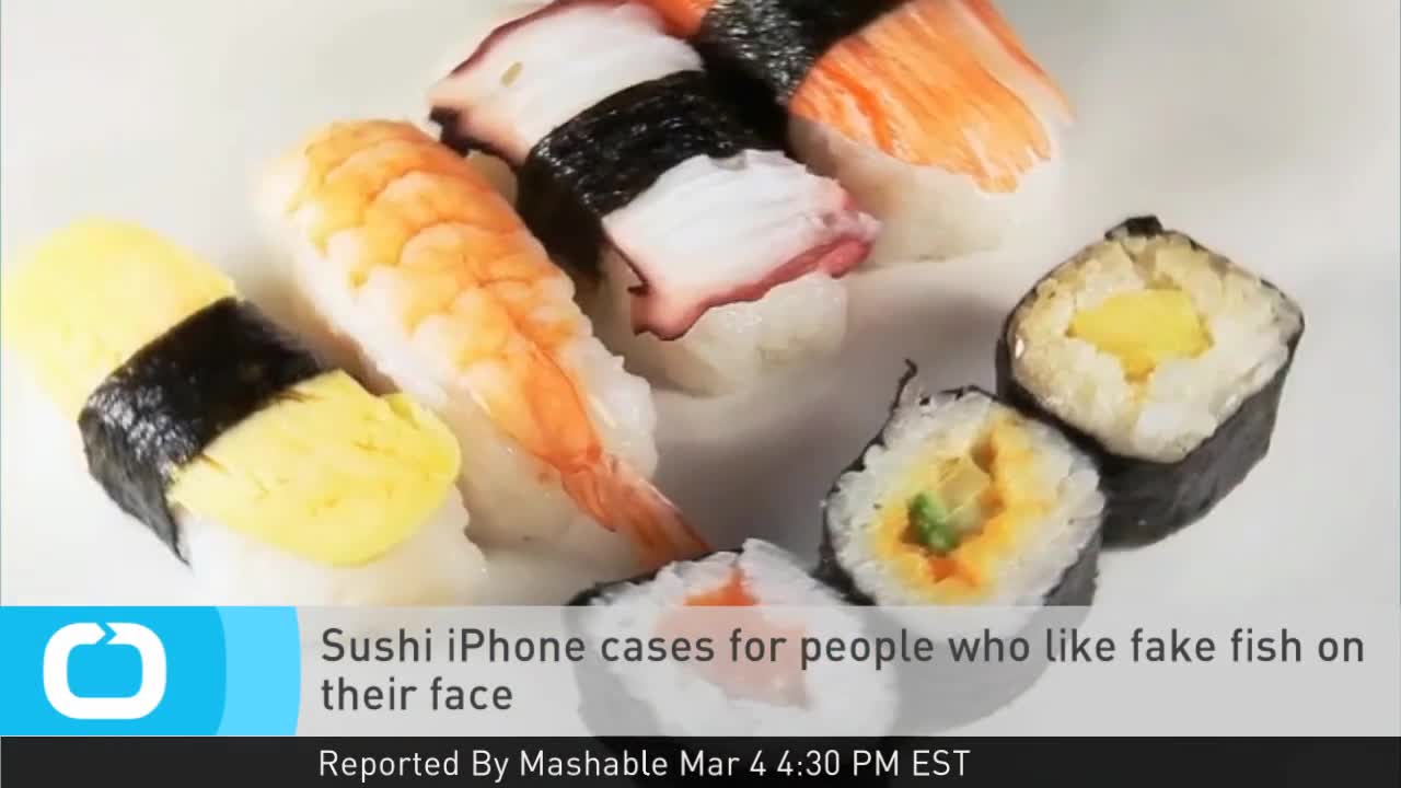sushi case iphone