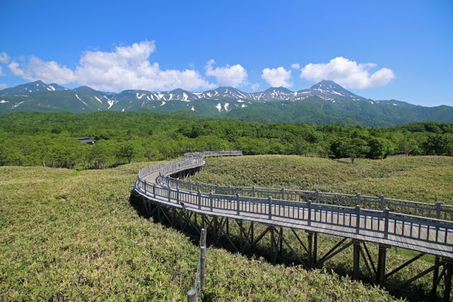 national park Shiretoko bridge