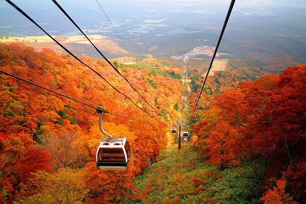 Nikko Lake autumn 03